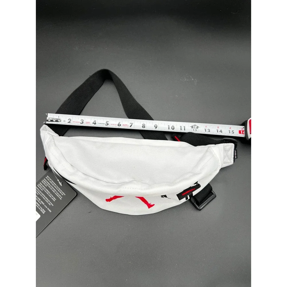 Jordan Jumpman White Waist Bag Fanny Pack 9B0533-001 NWT